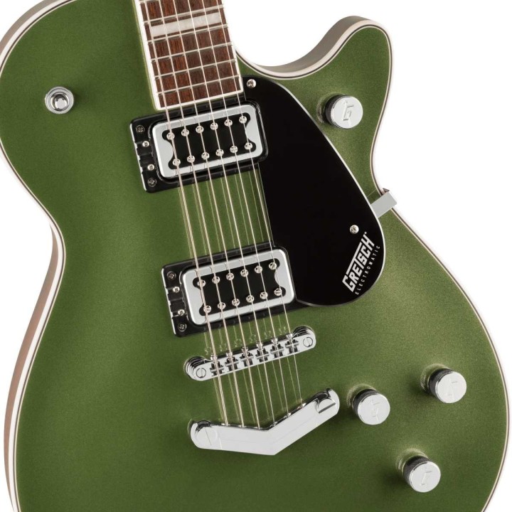 G5220 Electromatic Jet BT Single-Cut with V-Stoptail, Laurel Fingerboard, Olive Metallic