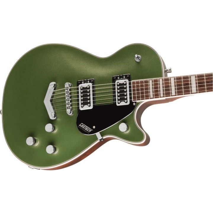 G5220 Electromatic Jet BT Single-Cut with V-Stoptail, Laurel Fingerboard, Olive Metallic