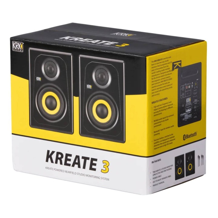 KRK Kreate 3 - Coppia di monitor da studio attivi a due vie