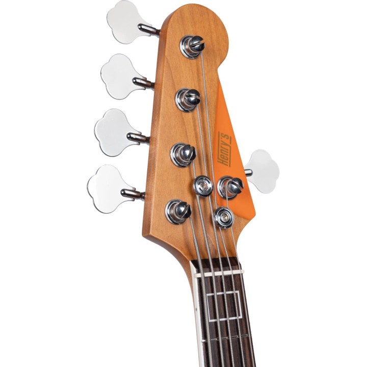 Henry's - Lizard DB-05 Dragon – Orange Relic Basso Elettrico 5 Corde