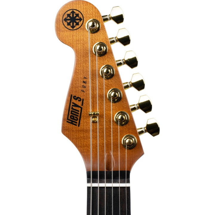 Henry's - Fury FS-1 Fever - Gold Chitarra Elettrica Solid Body