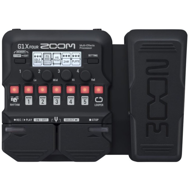 Zoom G1x Four - Pedaliera Multieffetto
