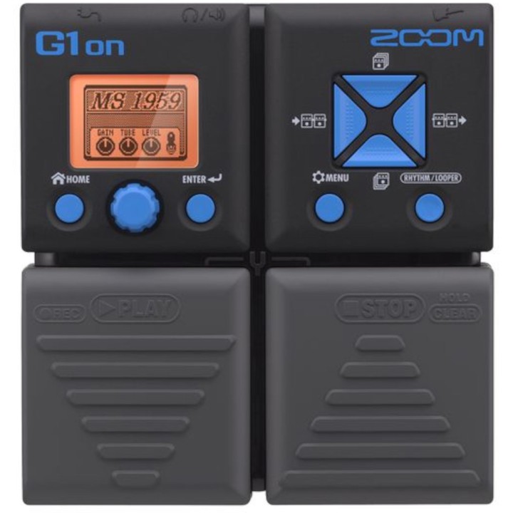 Acquista ZOOM G1on Pedaliera Multieffetto per chitarra online | Merula Strumenti Musicali