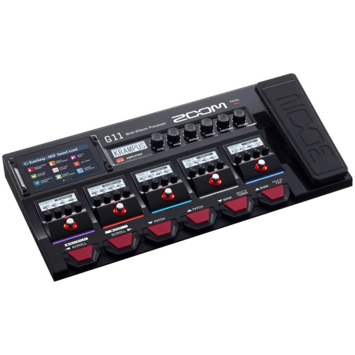 Zoom G11 - Pedaliera Multieffetto, Amp-Simulator, Interfaccia Audio