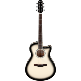 Ibanez AAM370M1CE-TPA Chitarra Acustica Advanced Auditorium Transparent Panda | Merula.com