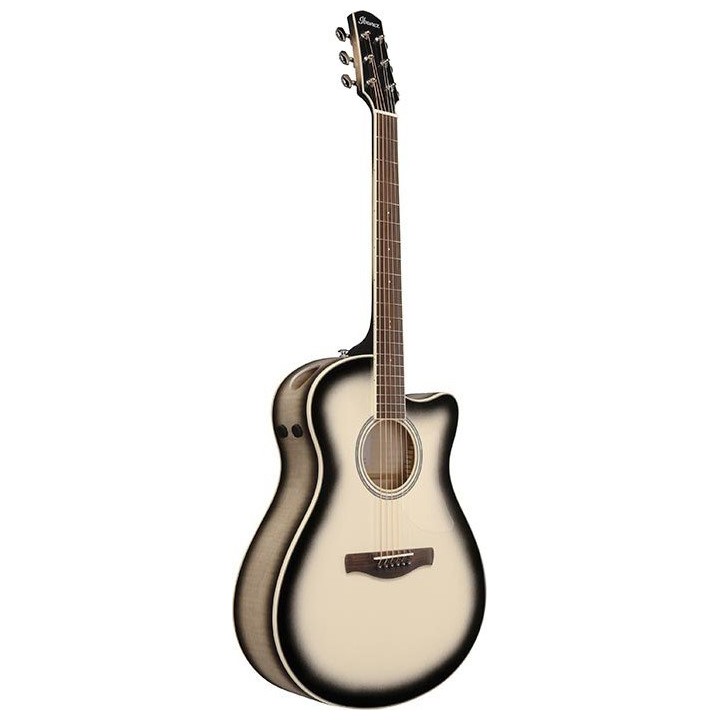 Ibanez AAM370M1CE-TPA Chitarra Acustica Advanced Auditorium Transparent Panda | Merula.com