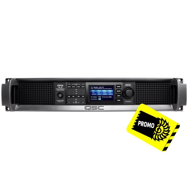 QSC PLD4.3 Amplificatore Multicanale