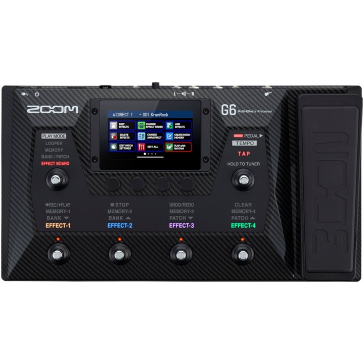Acquista ZOOM G6 online | Merula Strumenti Musicali