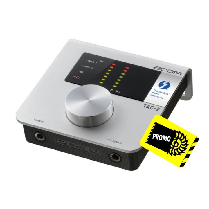 Zoom - Tac-2 Interfaccia Audio 2In/2Out per Mac