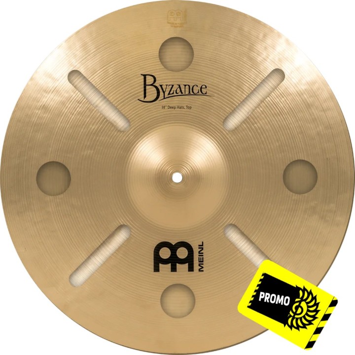 Acquista MEINL Ex-Demo - Ac-Deep 18"/18" Anika Nilles Deep Hats Promo online | Merula Strumenti Musicali