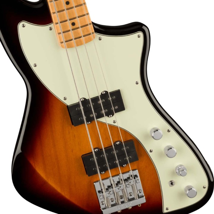 Fender Player Plus Active Meteora Bass, Maple Fingerboard, 3-Color Sunburst