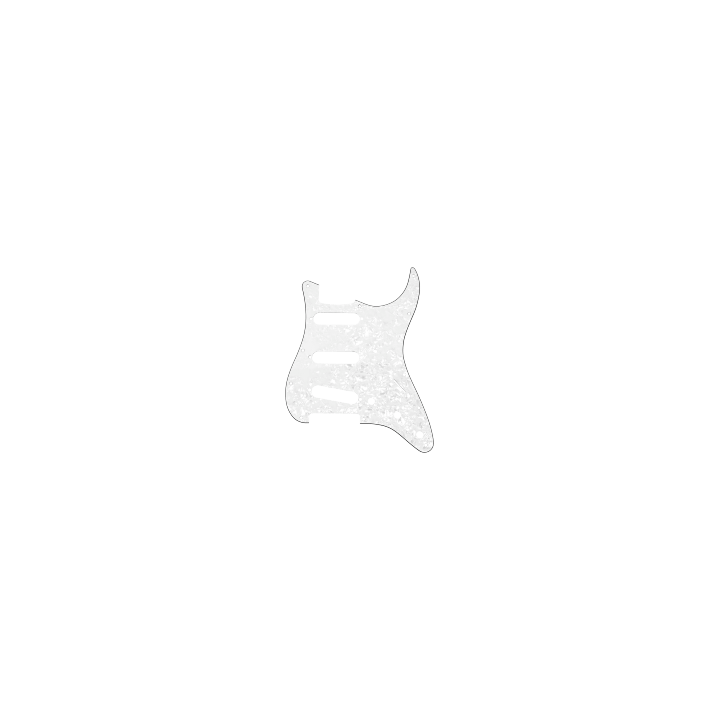 Acquista Fender 0992140000 Pg, Strat White Moto 11-Hole online | Merula Strumenti Musicali