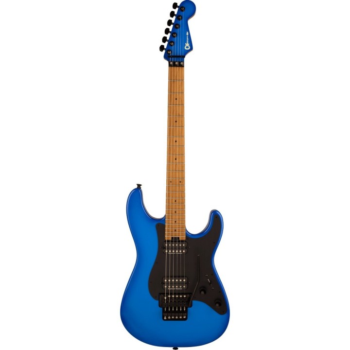 Charvel Pro-Mod Plus So-Cal Style 1 HH FR CM, Caramelized Maple Fingerboard, Blue Burst