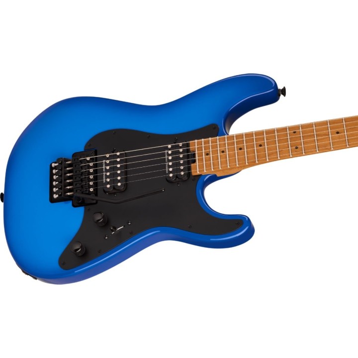 Charvel Pro-Mod Plus So-Cal Style 1 HH FR CM, Caramelized Maple Fingerboard, Blue Burst