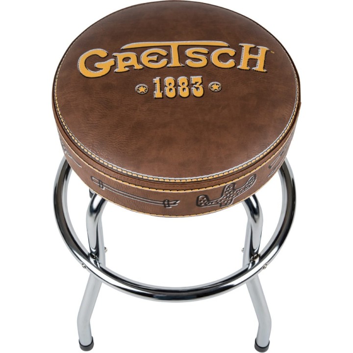Gretsch "1883" Logo Barstool, 24" Sgabello