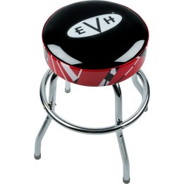 EVH Logo Barstool with Striped Trim, 24"Sgabello