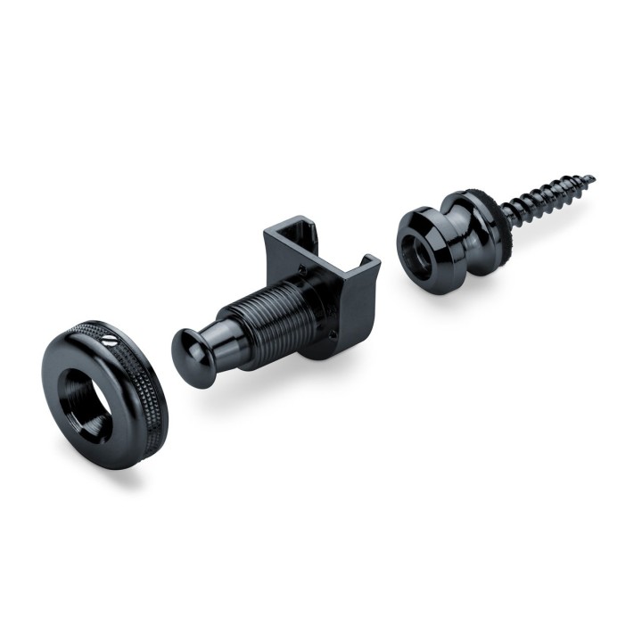 Acquista SCHALLER Sistema Straplock Nero Cromato 14010401 online | Merula Strumenti Musicali