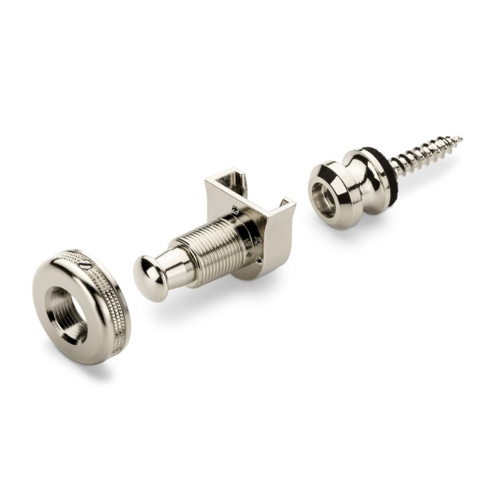 Acquista SCHALLER Strap Locks Nickel 14010101 online | Merula Strumenti Musicali