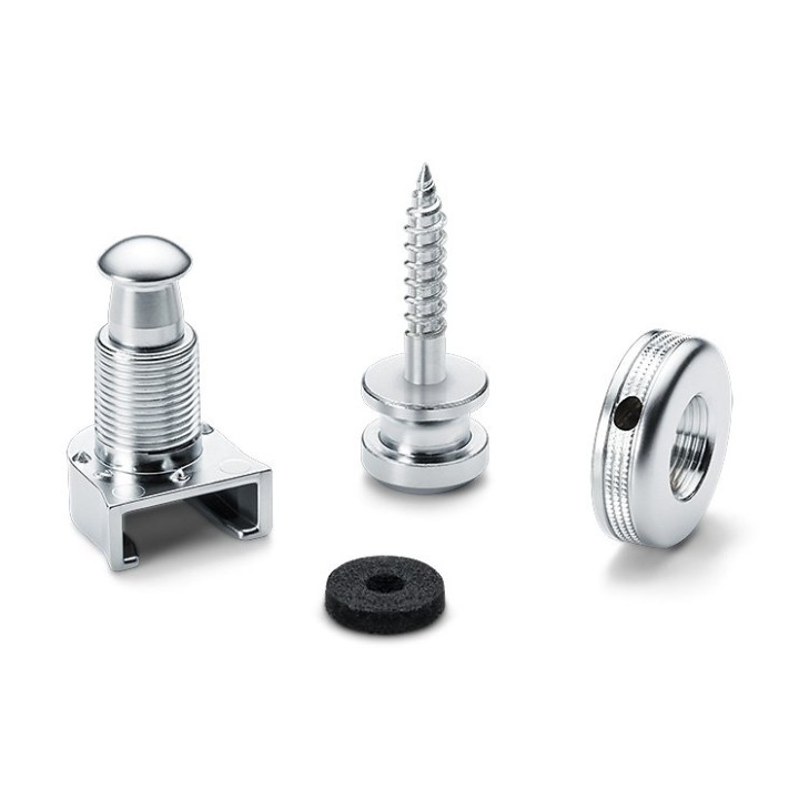Acquista SCHALLER Strap Locks Nickel 14010101 online | Merula Strumenti Musicali