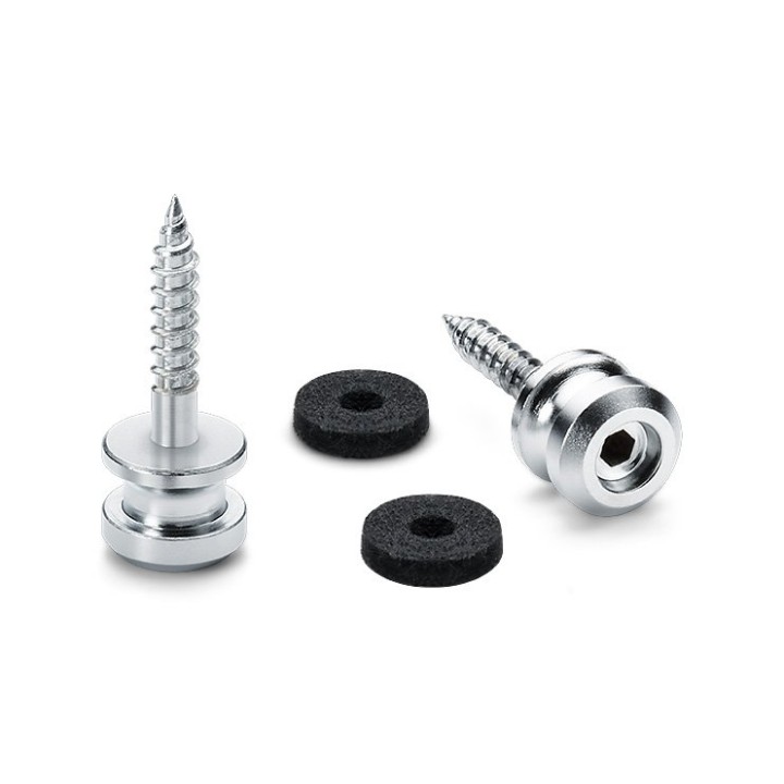 Acquista SCHALLER Strap Locks Nickel 14010101 online | Merula Strumenti Musicali