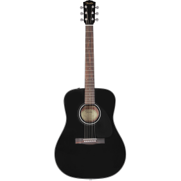 FENDER - 0970110206 Cd-60 Dread V3 Black Case Incluso