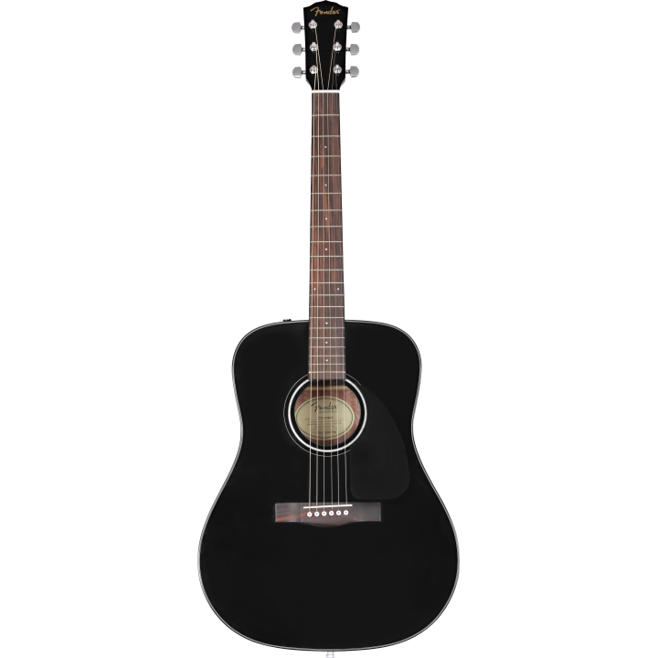 FENDER - 0970110206 Cd-60 Dread V3 Black Case Incluso