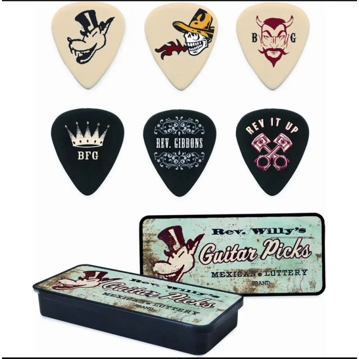Dunlop - RWT01L Rev. Willy Light Tin Box