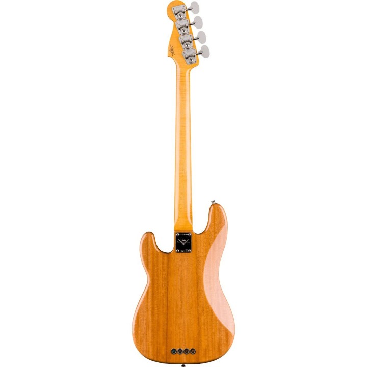 Fender Artisan Koa Precision Bass NOS, Ebony Fingerboard, Natural - Basso elettrico a 4 corde
