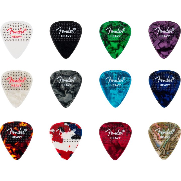 Fender - 1980200500 351 dotted celluloid (12pk) hvy
