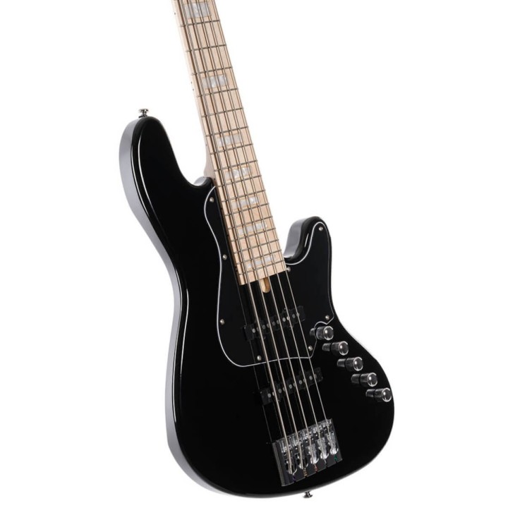 Cort - Elrick NJS5 BK con Custodia Basso Elettrico 5 corde