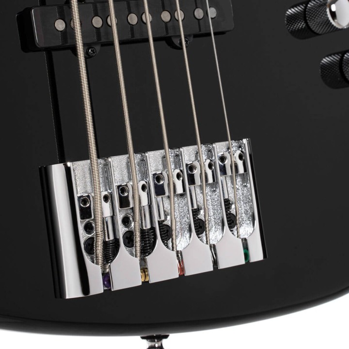 Cort - Elrick NJS5 BK con Custodia Basso Elettrico 5 corde