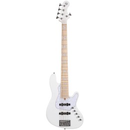 Acquista CORT Elrick NJS5 WHT con Case online | Merula Strumenti Musicali