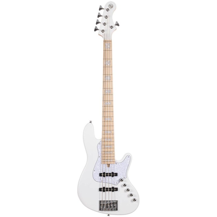 Acquista CORT Elrick NJS5 WHT con Case online | Merula Strumenti Musicali