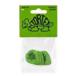 Dunlopn - 472PM3 Tortex Jazz III M3 Medium Player's Pack