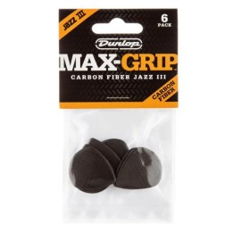 Dunlop - 471P3C Max-Grip Jazz III Carbon Fiber