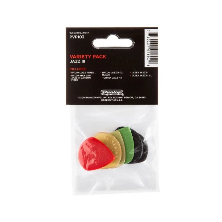 Dunlop - PVP103 Assortimento JAZZ III