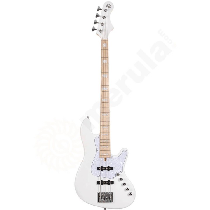 Cort - Elrick NJS4 White Basso Elettrico 4 Corde