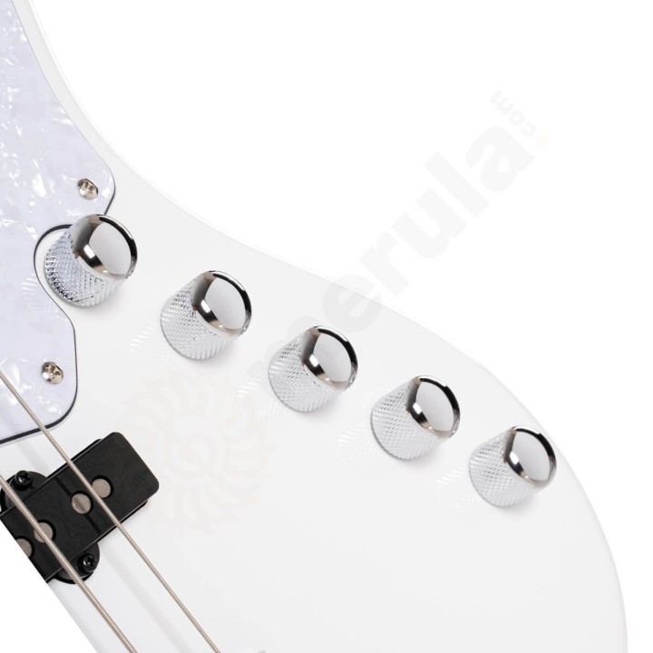 Cort - Elrick NJS4 White Basso Elettrico 4 Corde