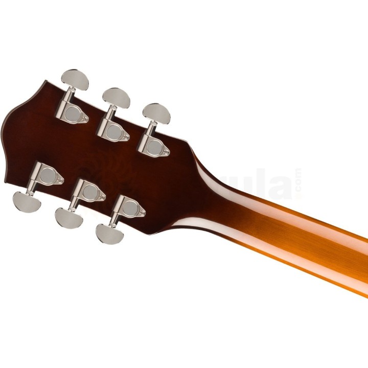 G2420T Streamliner Hollow Body with Bigsby, Laurel Fingerboard, Broad'Tron BT-3S Pickups, Robusto Burst