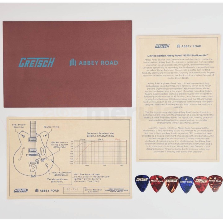 Gretsch Limited Edition Abbey Road Studiomatic Hollow Body with Bigsby and Gold Hardware