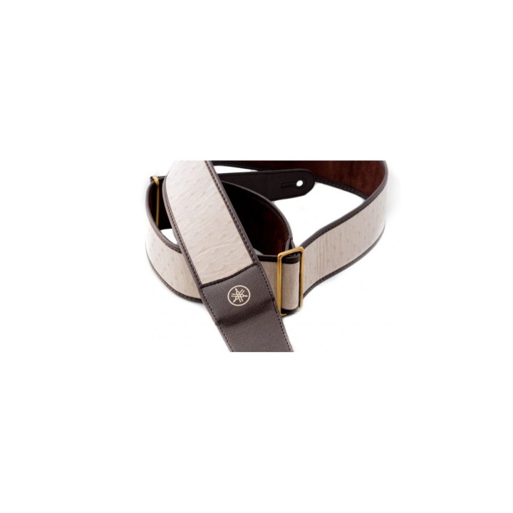 Yamaha - WHITE  GUITAR STRAP SONGWRITER WHI
