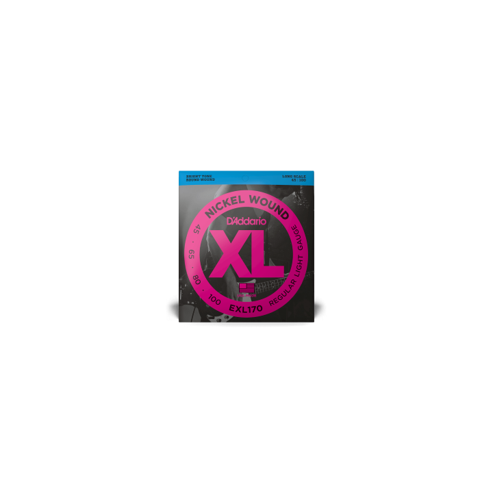 Acquista D'Addario Exl170tp D'Addario Exl170tp Nickel Wound Bass Guitar Strings, Light, 45-10 online | Merula Strumenti Musicali