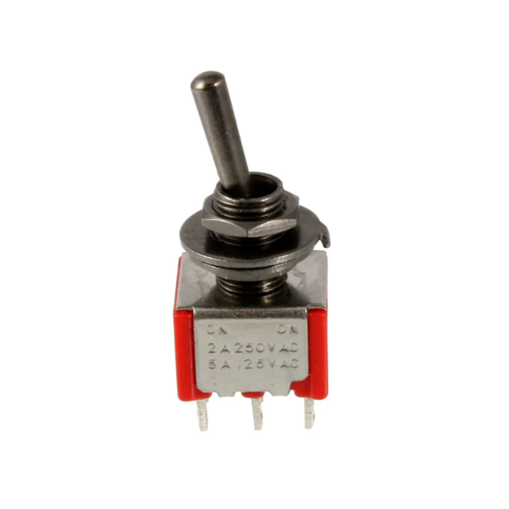 AllParts - EP-4181-003 BLACK ON ON ROUND BAT MINI SWITCH