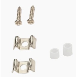 AllParts - AP-0720-001 ALLPARTS STRING GUIDES (2PK)-NICKEL