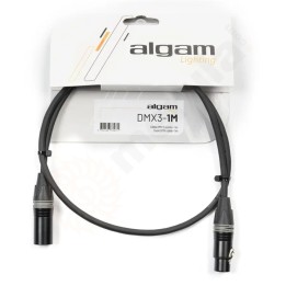 Algam Lighting DMX3-1M - Cavo DMX 3 Poli 1mt