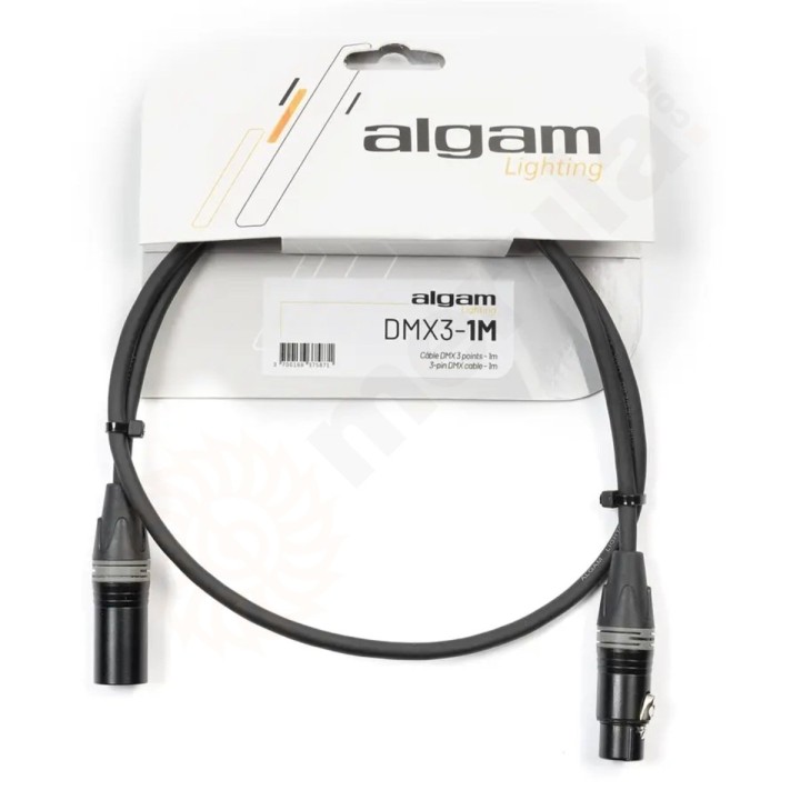 Algam Lighting DMX3-1M - Cavo DMX 3 Poli 1mt