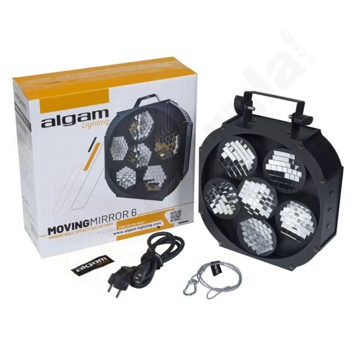 Algam Lightin Moving Mirror 6 - Effetto Palla Specchio Motorizzata