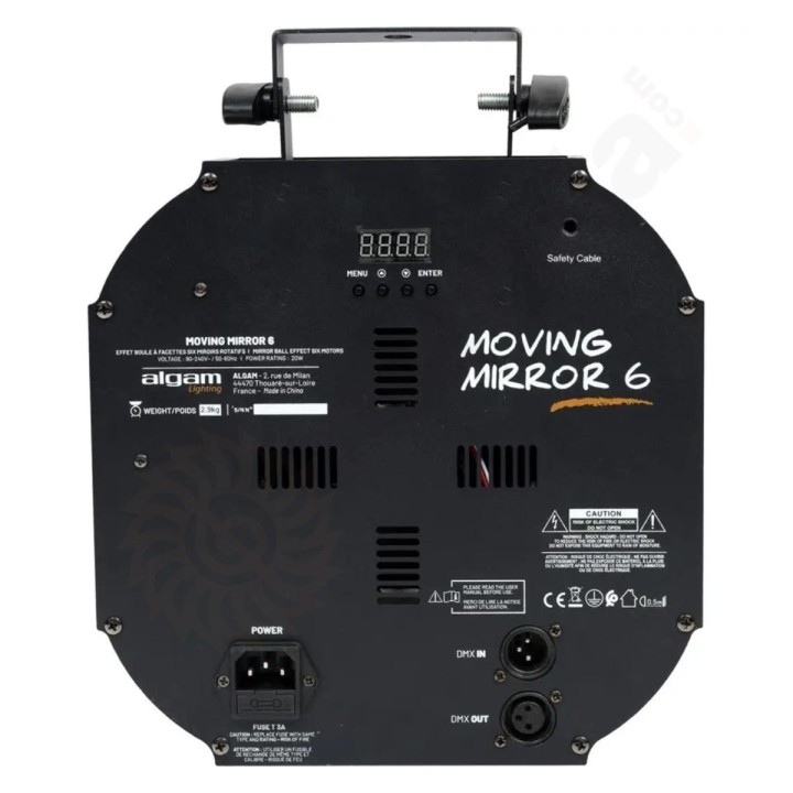 Algam Lightin Moving Mirror 6 - Effetto Palla Specchio Motorizzata