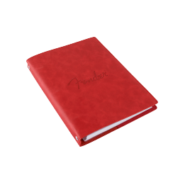 Acquista Fender 9170000008 Vegan Leather Music Note Book, Dakota Red online | Merula Strumenti Musicali