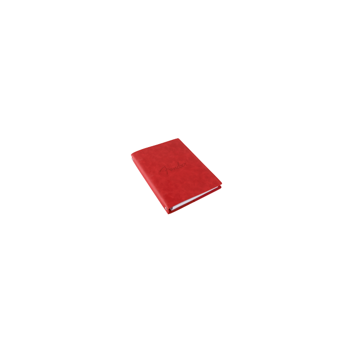 Acquista Fender 9170000008 Vegan Leather Music Note Book, Dakota Red online | Merula Strumenti Musicali